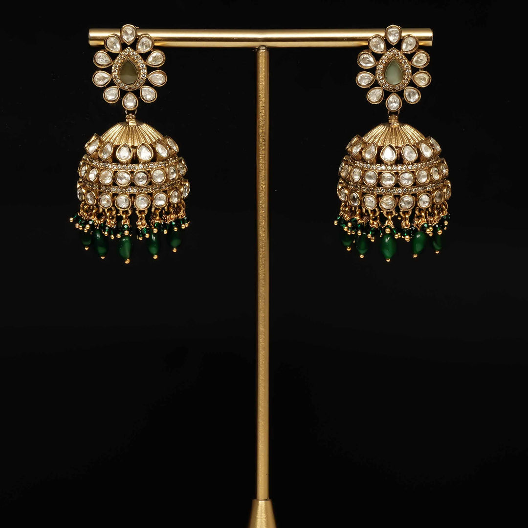 Victorian Jhumka Earrings