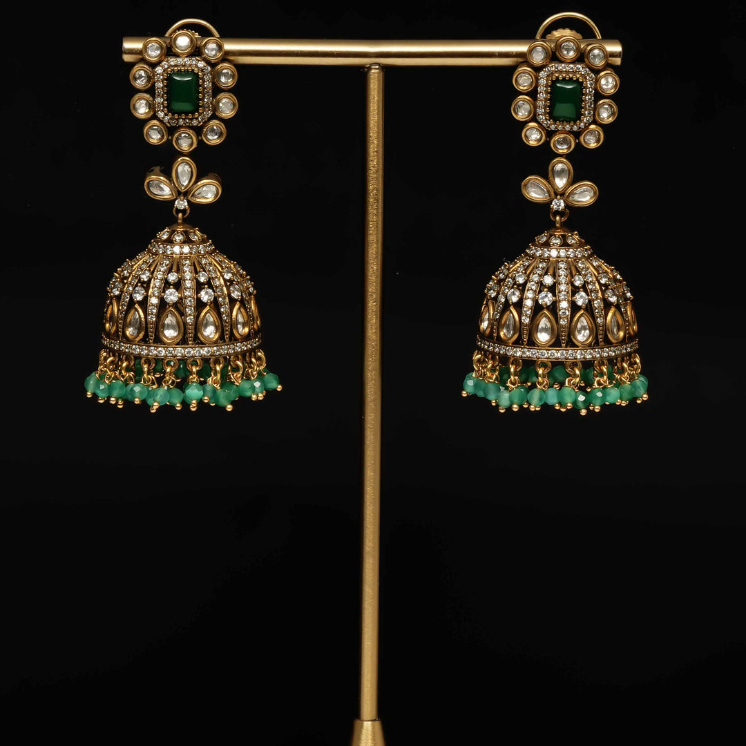 Victorian Jhumka Earrings