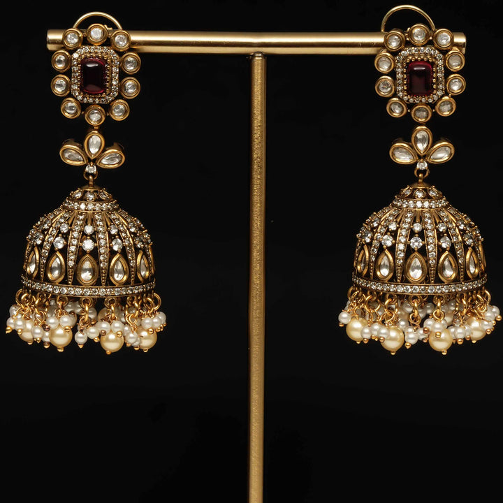 Victorian Jhumka Earrings