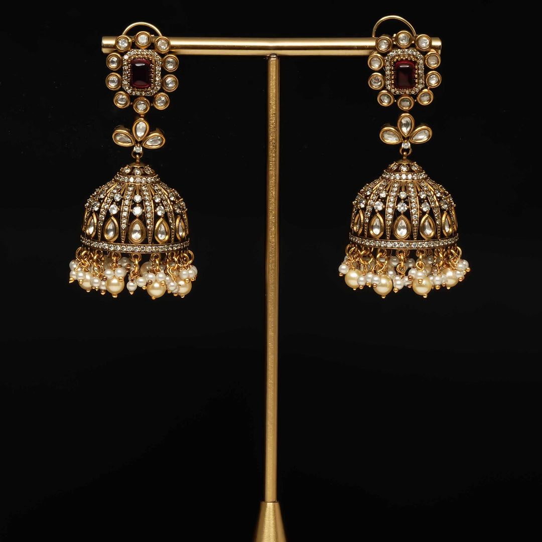 Victorian Jhumka Earrings