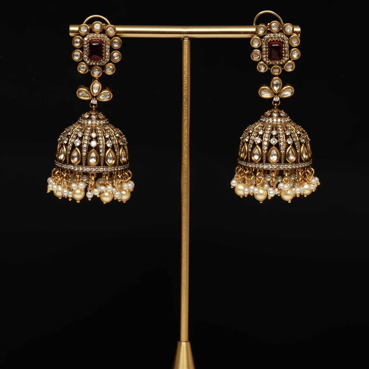 Victorian Jhumka Earrings