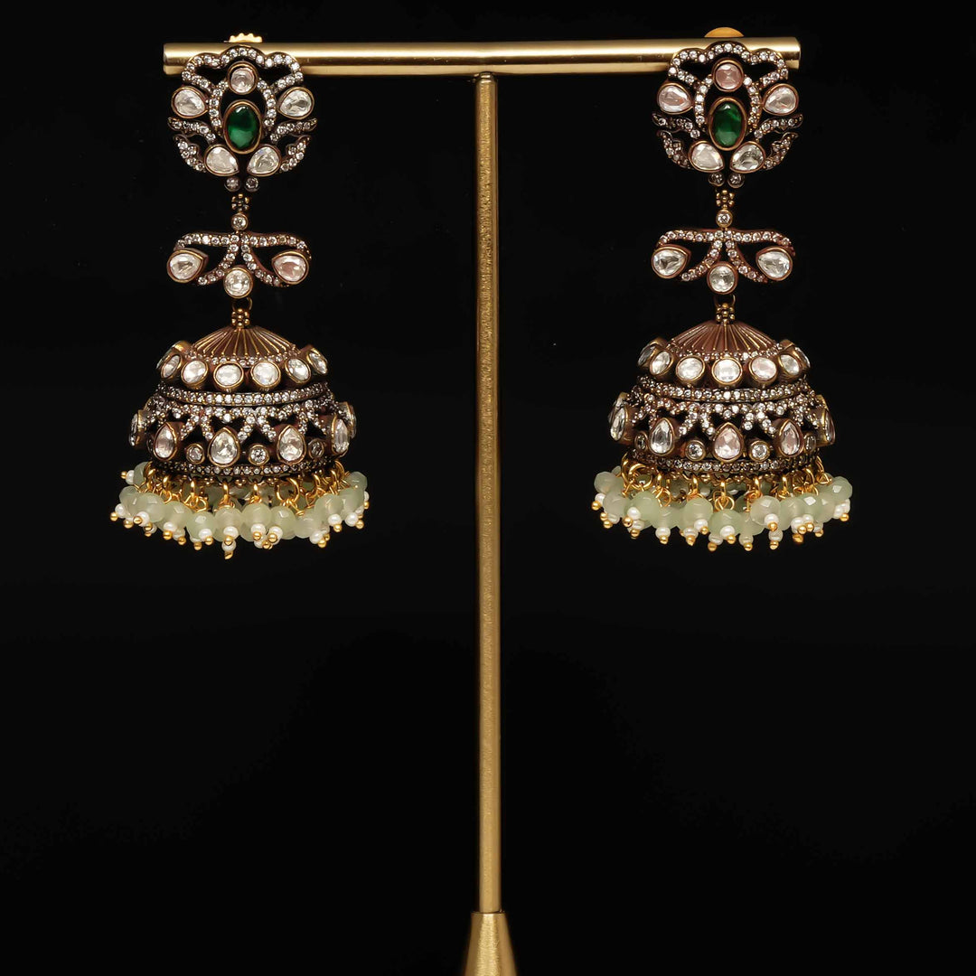 Victorian Jhumka Earrings