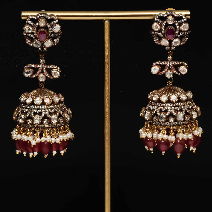 Victorian Jhumka Earrings