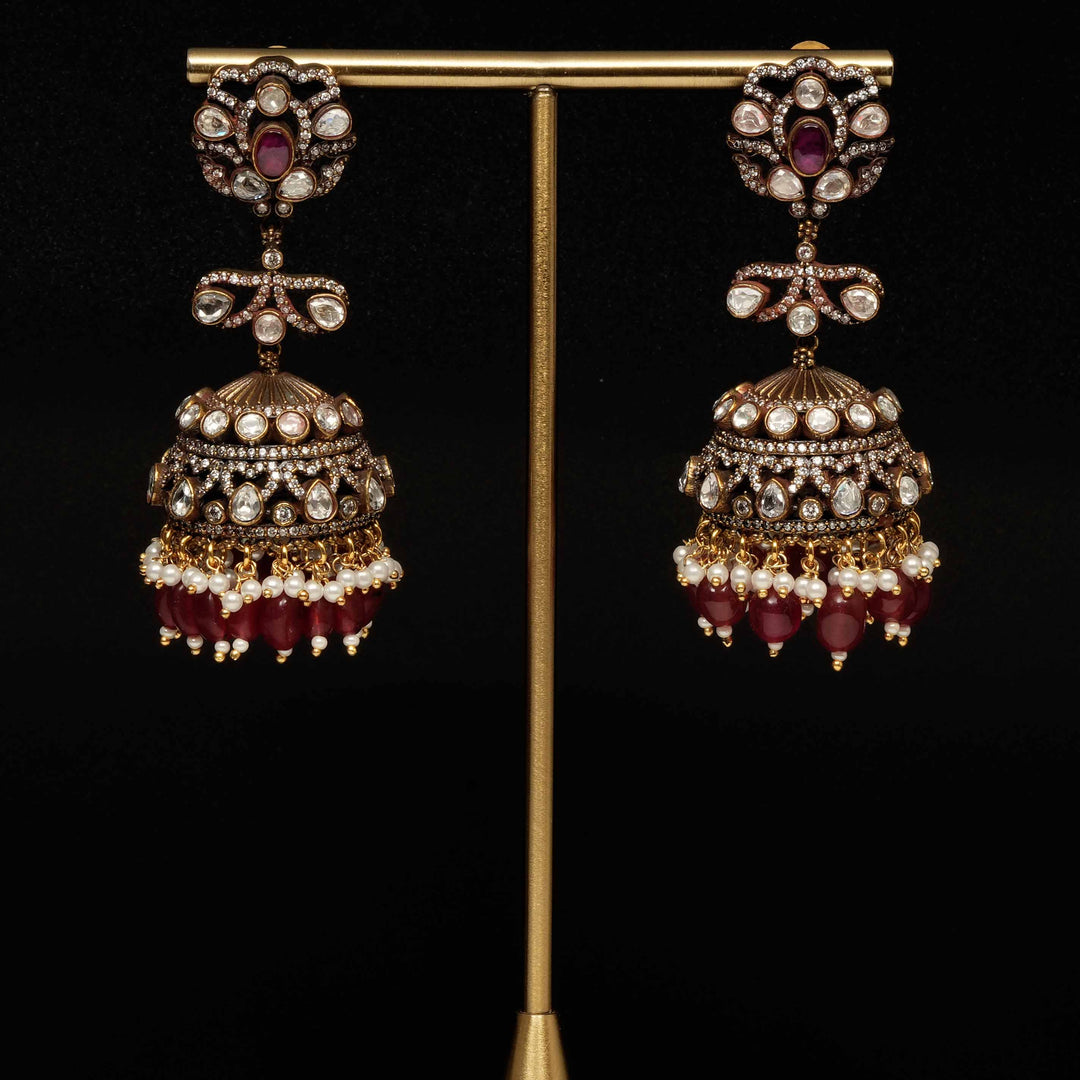 Victorian Jhumka Earrings