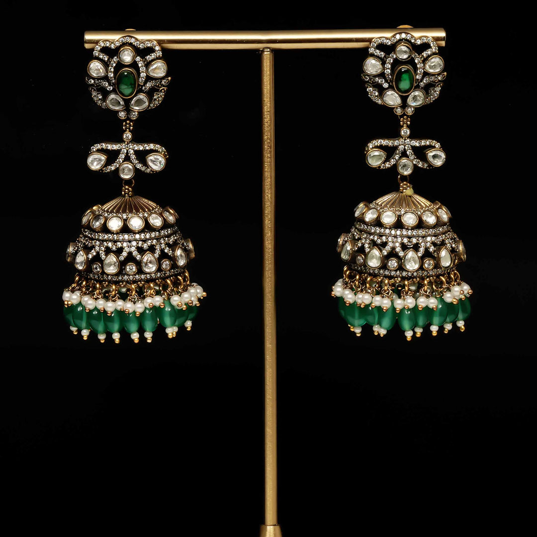 Victorian Jhumka Earrings
