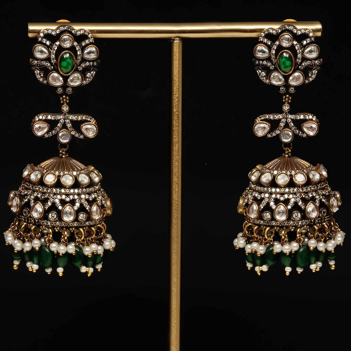 Victorian Jhumka Earrings