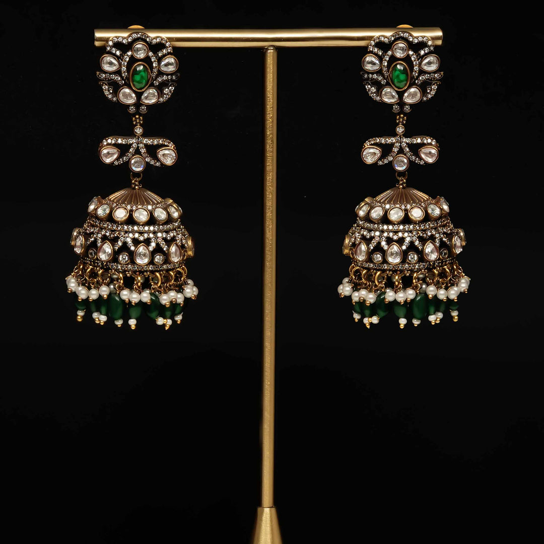 Victorian Jhumka Earrings