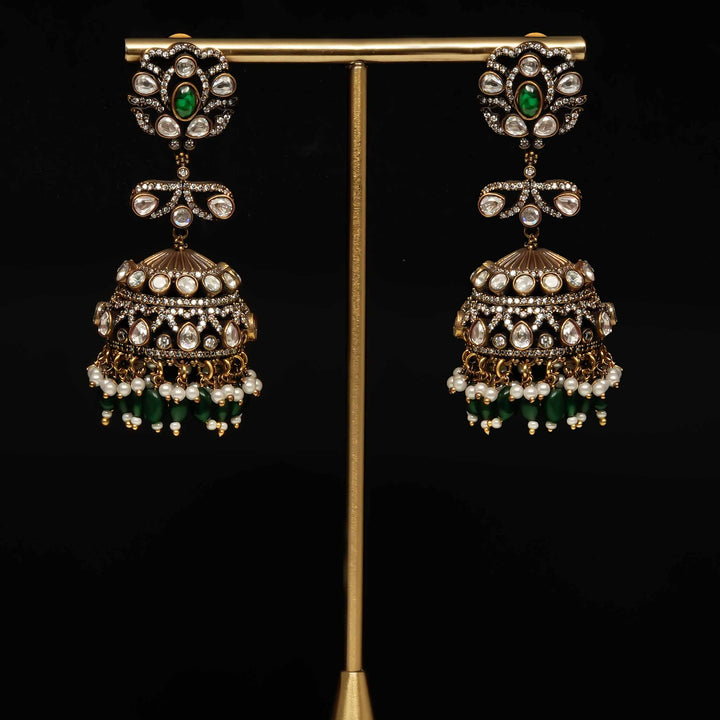 Victorian Jhumka Earrings
