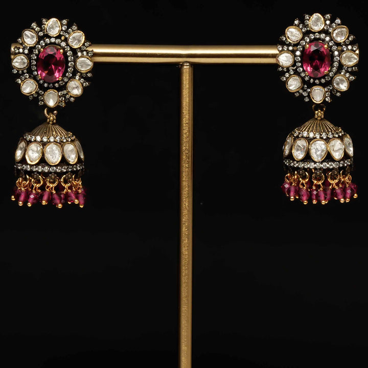 Victorian Jhumka Earrings