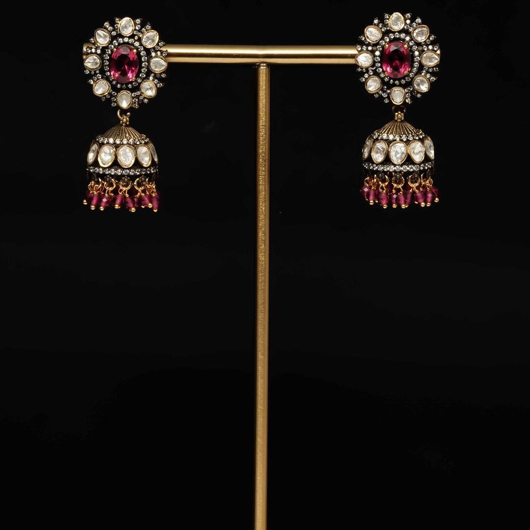 Victorian Jhumka Earrings