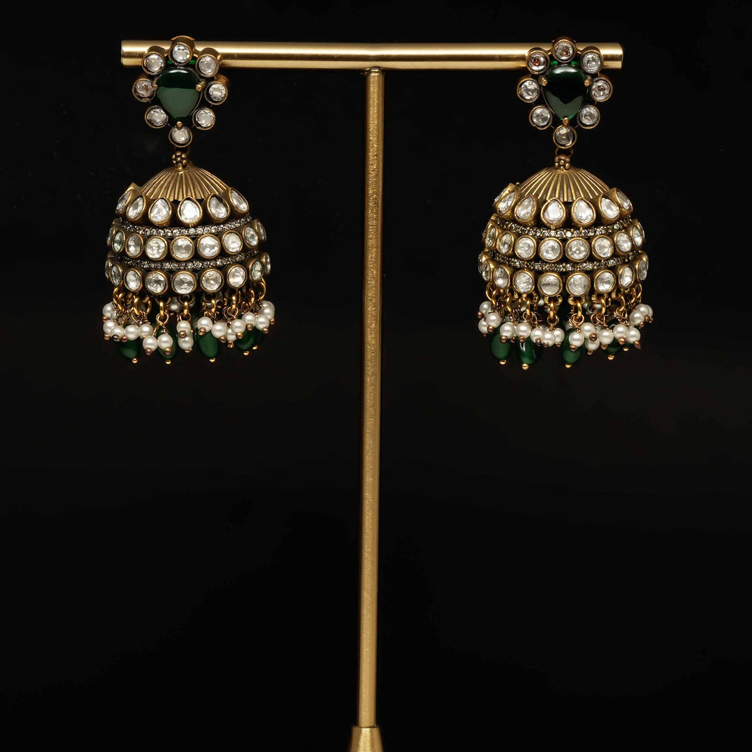 Victorian Jhumka Earrings