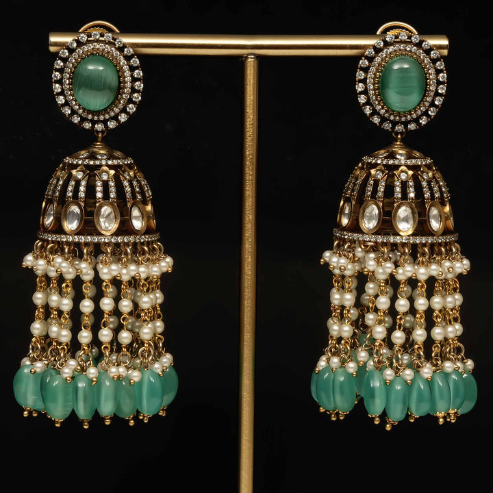 Victorian Jhumka Earrings