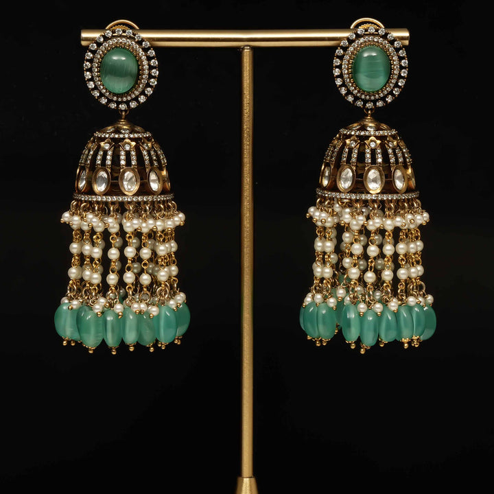 Victorian Jhumka Earrings