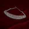 CZ White Rhodium Choker