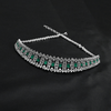 CZ White Rhodium Choker