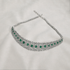 CZ White Rhodium Choker